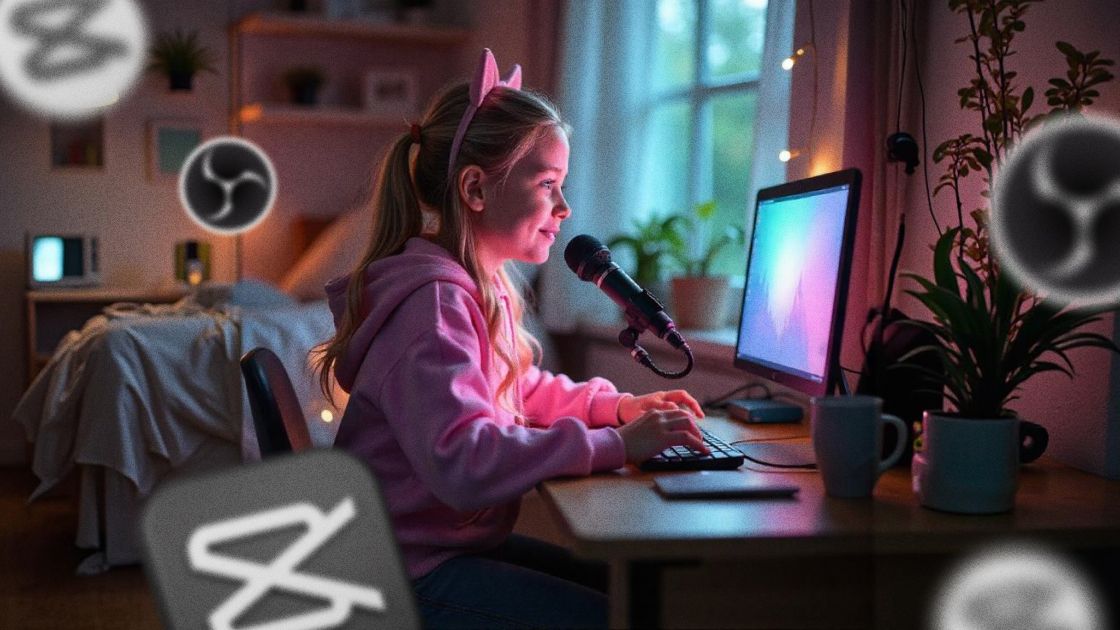 🚀 Монтаж в CapCut и трендовые эффекты
Где брать и как добавлять в свои видео мемы с котиками. Работаем с популярной программой CapCut. Удаление зеленого фона с видео.
🎭 Подготовка OBS к стриммингу. Запись стрима
Как работать с популярной программой для стримов OBS Studio, настройка сцен, структура успешного стрима